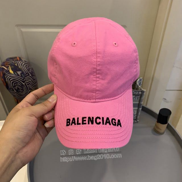 Balenciaga男女同款帽子 巴黎世家水洗做舊棒球帽鴨舌帽  mm1647